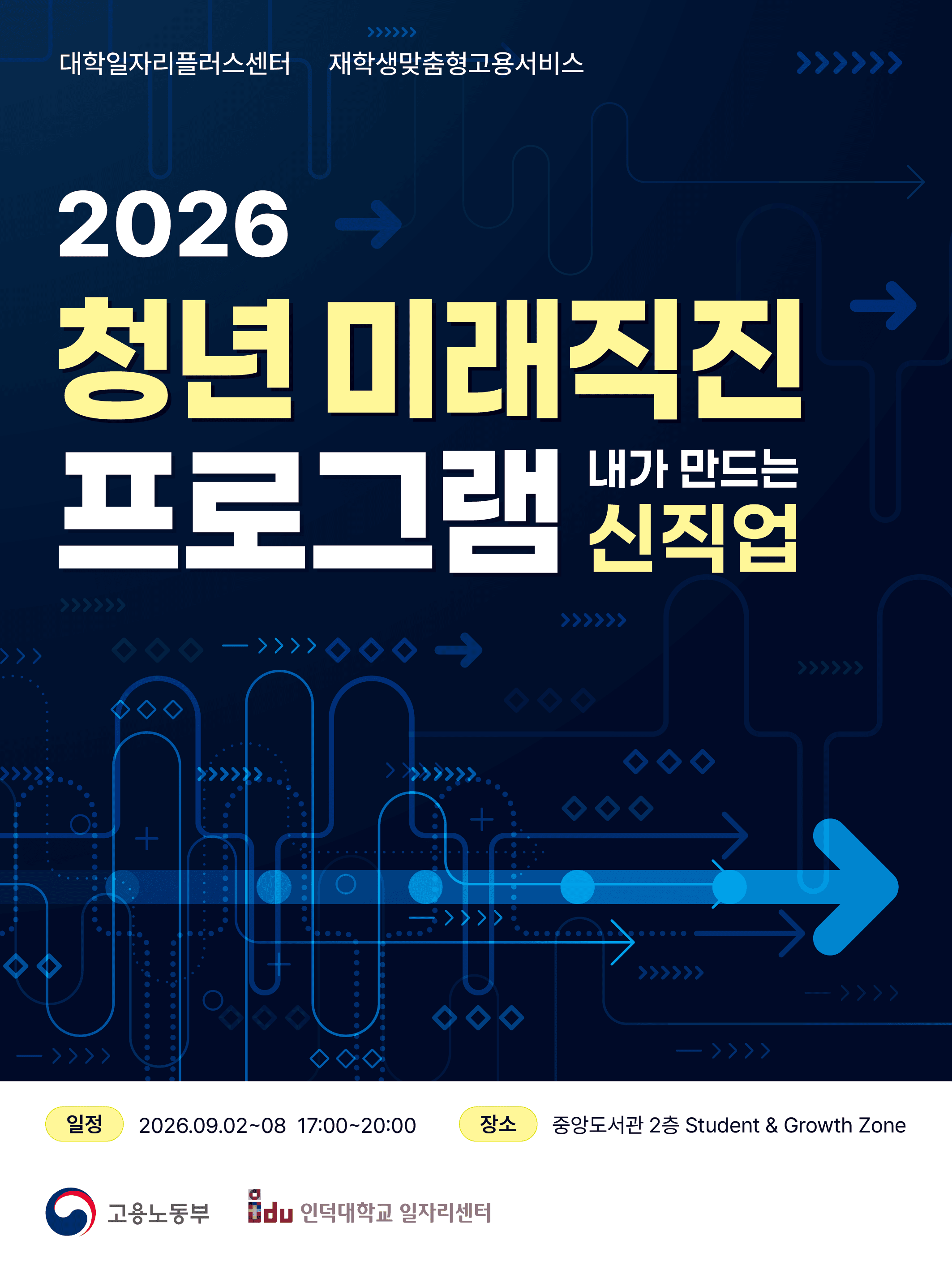2026 인덕대학교 내가 만드는 신직업 청년 미래직진 프로그램